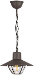 Rabalux Almada Outdoor Hanging Ceiling Light E27 in Brown Color 7885
