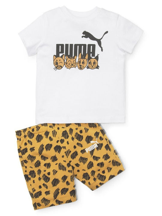PUMA Комплект Лято 2бр Бял