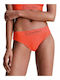 Damen Zeichenfolge Orange