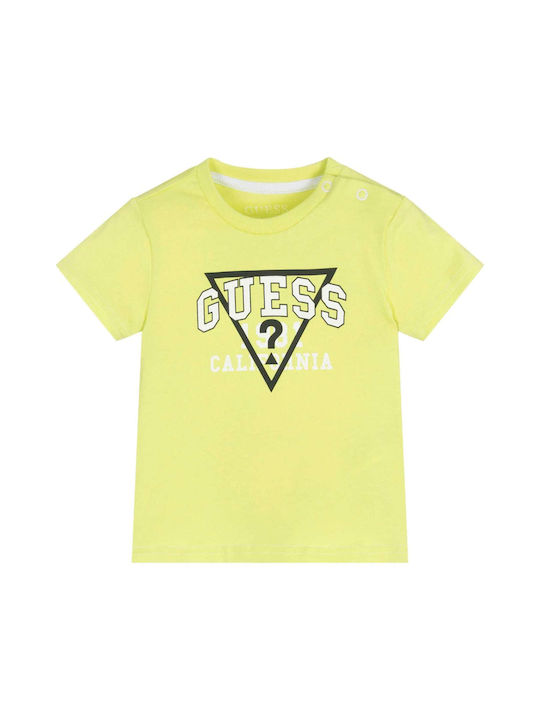 Guess Tricou pentru copii Verde