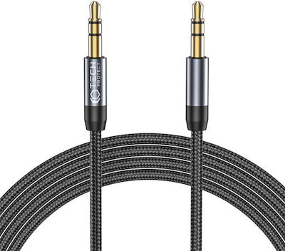 Tech-Protect 3.5mm male - 3.5mm male Cable Black 1.5m