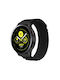Nylon Curea Tesatura Negru (Huawei Watch GT2 / GT3 (42mm) / GT3 Pro (43mm))