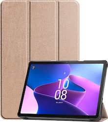 Sonique Flip Cover Synthetic Leather Durable Rose Gold (Lenovo Tab M10 (3rd Gen) 10.1'')