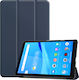 Sonique Flip Cover Durable Navy Blue Lenovo Tab...