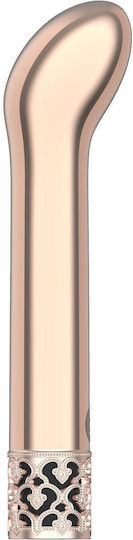 Shots Royal Gems Jewel Mini Δονητής G-Spot 12cm Rose Gold