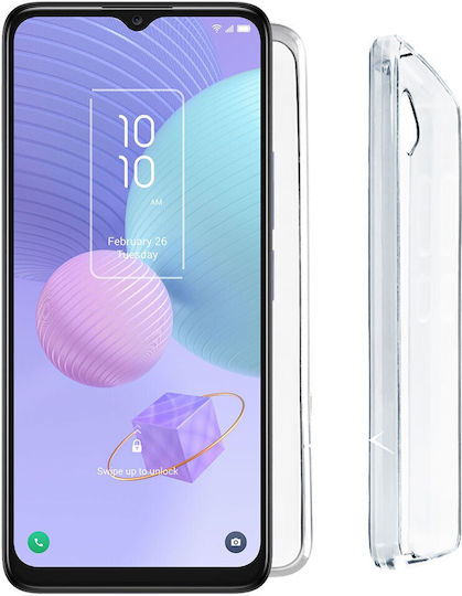 Volte-Tel Slimcolor Air Back Cover Silicone Transparent (TCL 405)
