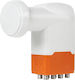 RXKON05 LNB Octo (8 Εξόδων) με Χαμηλό Όριο Θορύβου 0.1dB