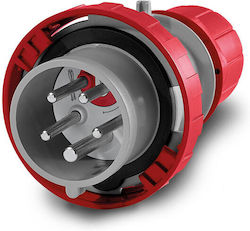 Redled Αρσενική Πρίζα Βιομηχανικού Τύπου 5x32A 380V IP67 218.3237RV
