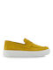 Renato Garini Loafers Suede Ανδρικά Μοκασίνια σε Κίτρινο Χρώμα