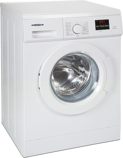 Carad Πλυντήριο Ρούχων 8kg 1000 Στροφών WA6480E