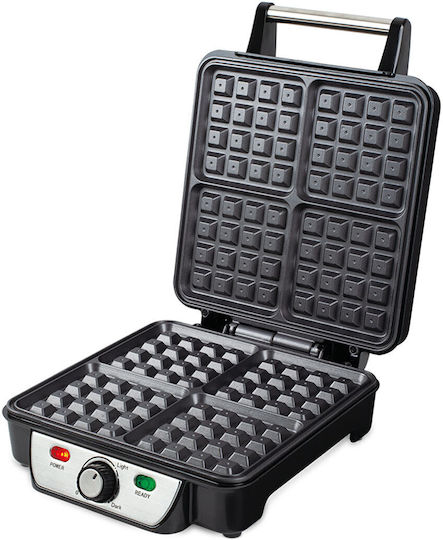 Berlinger Haus Waffle Maker For Square Waffles 4 Number Of Waffles 1100W