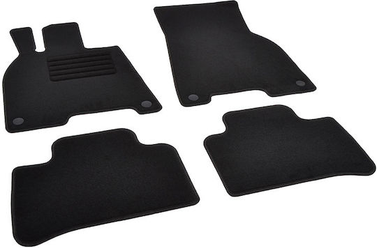 Rigum Set of Front and Rear Mats 4pcs for Mercedes-Benz EQE Mercedes-Benz EQE Black