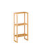 Shelving Unit Floor Beige 35x20x84cm