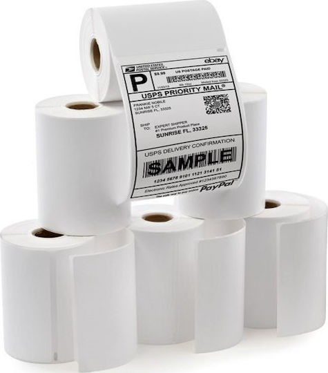 Brother 300 Self-Adhesive Label Rolls for Label Printer 100x62mm 1pcs