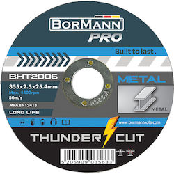 Bormann Pro BHT2006 Metal Cutting Disc 355mm