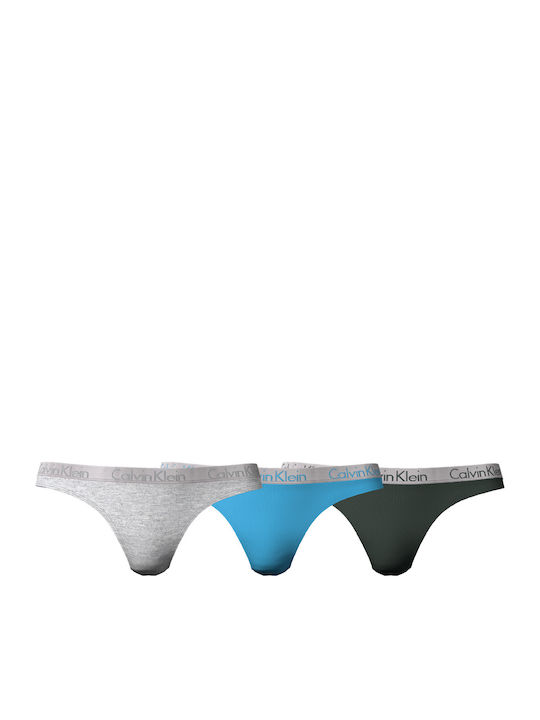 Calvin Klein Βαμβακερά Damen Zeichenfolge 3Pack...