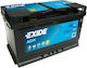 Exide Car Battery AGM with 82Ah Capacity and 800A CCA