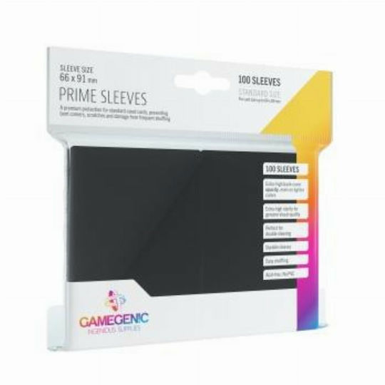Gamegenic Card Sleeves Standard Size 100τμχ Black GGS10018ML