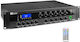 Power Dynamics PDW360MP3 Ολοκληρωμένος Ενισχυτής Εγκαταστάσεων με 6 Ζώνες 360W/100V και Συνδέσεις USB/FM 952.086