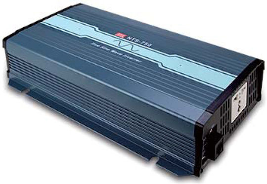 Mean Well NTS-750-248EU Καθαρού Ημιτόνου Inverter Ισχύος 750W με Τάση Εισόδου 48V 03.072.0157