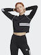 Originals Women's Short Bomber Jacket for Spring or Autumn Black