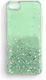 Wozinsky Star Glitter Shining Umschlag Rückseite Silikon Grün (Xiaomi Mi 10T Lite)