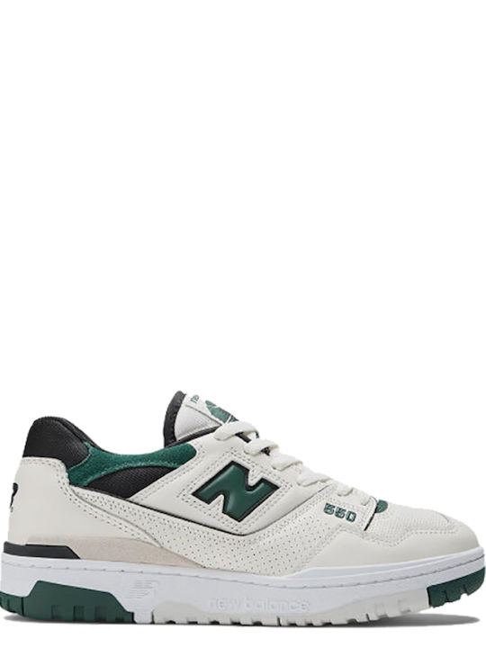 New Balance 550 Court Ανδρικά Sneakers Λευκά