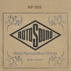 Rotosound Einzel E-Gitarrensaiten Stahl 9"
