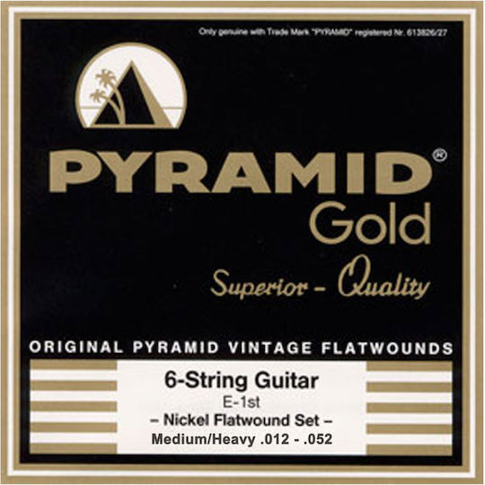 Pyramid Σετ Χορδών Nickel Plated Steel Ηλεκτρικής Κιθάρας 12 - 52"