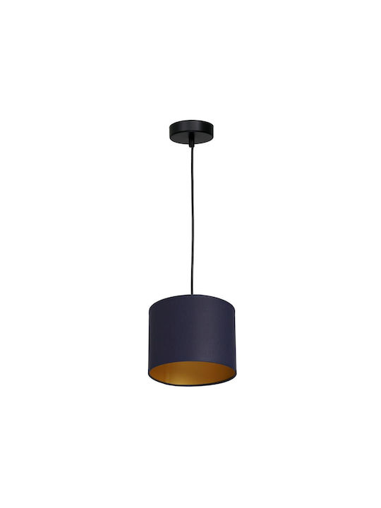 Luminex Arden Purple Ceiling Light with E27 Socket 18x18cm