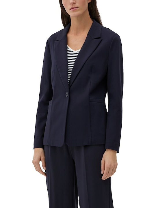 s.Oliver Red Label Γυναικείο Σακάκι Navy Μπλε
