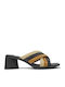 Leder Sandalen Mehrfarbig