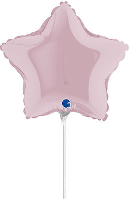 Ballon Folie Stern Rosa 25cm