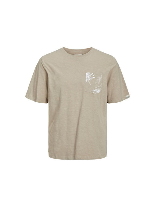 Jack & Jones T-shirt Bărbătesc cu Mânecă Scurtă Veselă