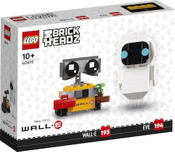 LEGO Brick Headz Eve & Wall-E για 10+ Ετών 155τμχ