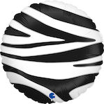 Balon Folie Rotund Negru 46buc