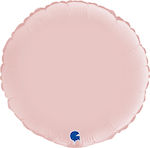 Ballon Folie Rund Rosa 45cm