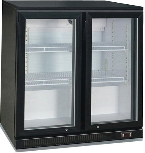 Lappas Ψυγείο Back Bar Μπύρας Subzero 220lt Διπλό Υ83.5xΠ90xΒ50cm