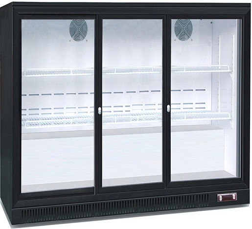 Lappas Ψυγείο Back Bar Μπύρας Subzero 330lt με Τρεις Πόρτες Υ83.5xΠ133.5xΒ50.5cm