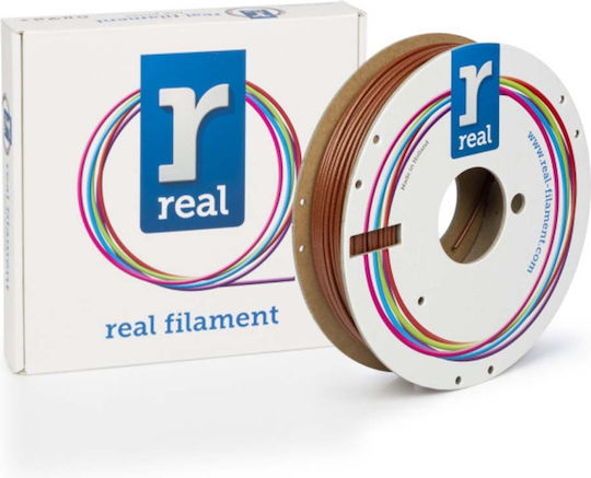 Real Filament Real Filament Pentru Imprimante 3D PLA 2.85mm Sparkle Zircon Roșu 0.5kg 1τμχ Bobină