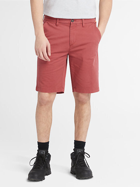 Timberland Lake Stretch Men's Shorts Chino Cowhide