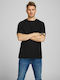 T-shirt Μαύρο