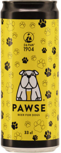 Pawse Smoothie Dog with Apple Beer without Alcohol 33gr