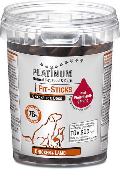 Platinum Pet Food & Care Fit-Sticks Leckerli für Hunde mit Lamm und Huhn 300gr