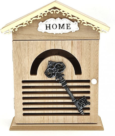 Etoile Suport Chei de Perete Lemn 22x7x27cm