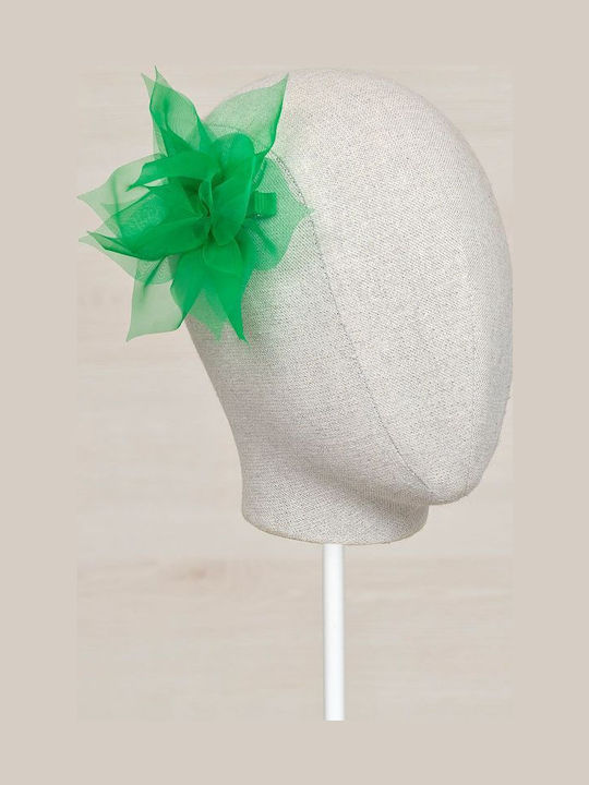 Abel & Lula Organza Kids Bobby Pin Flower in Tu...