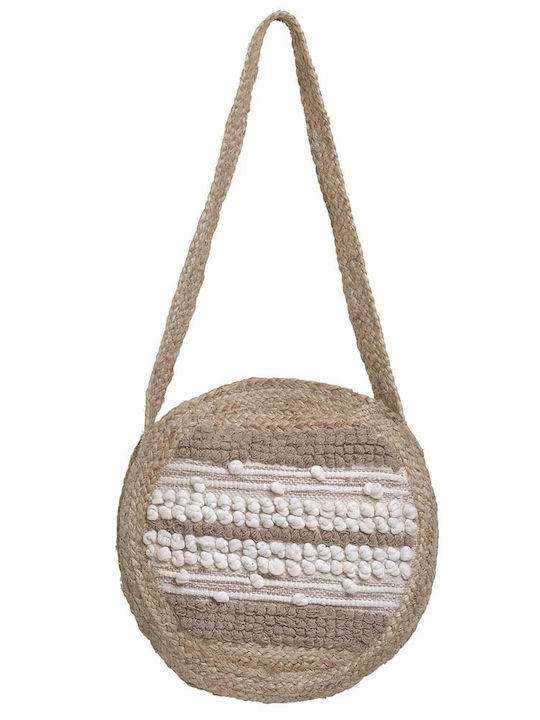 Straw Women's Shoulder Bag Beige