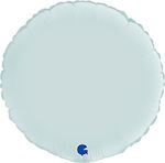 Balloon Foil Round Blue 45cm