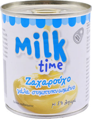 Milk Time Βιολογικό Γάλα Εβαπορέ Ζαχαρούχο 397gr