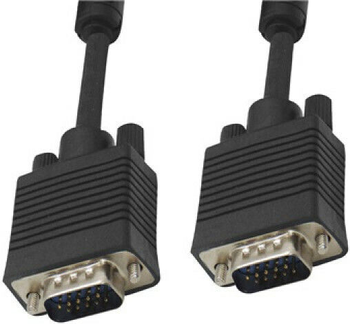 Pully Cable VGA male - VGA male Μαύρο 1.8m (04.001.0452)